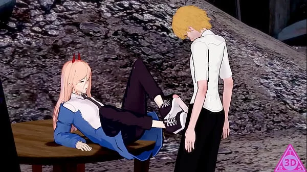 KOIKATSU, Denji Power Chainsaw Man hentai videos have sex blowjob handjob horny and cumshot gameplay porn uncensored... Thereal3dstories..1/5