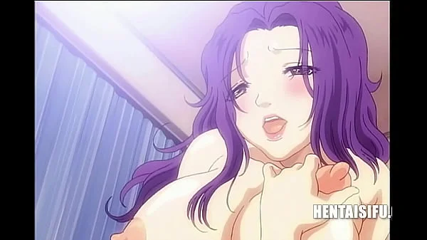 Pro Stain Remover Helps Japanese MILFs With Sex Stains (ENG SUB HENTAI)