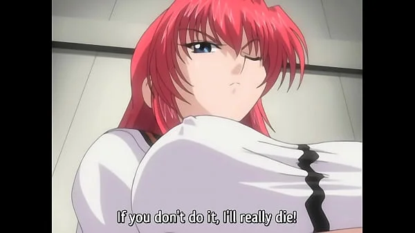 Touching My Busty step Sister While Resting - Hentai [Subtitled]