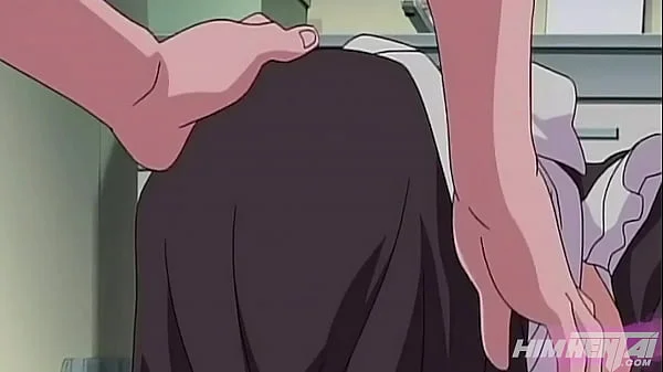 The cleaning girl cleans her boss's stepson's cock - Hentai Uncensored