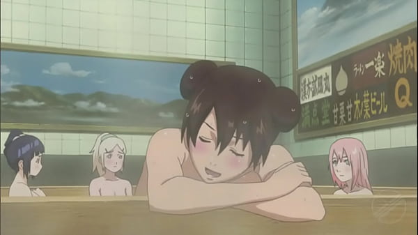 Naruto Girls bath scene [nude filter] 2