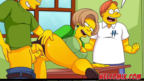 Krustie's Vacation Camp with hot chicks! - The Simptoons